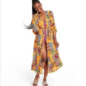 NWT Tabitha Brown x Target duster/coverup/wrap dress